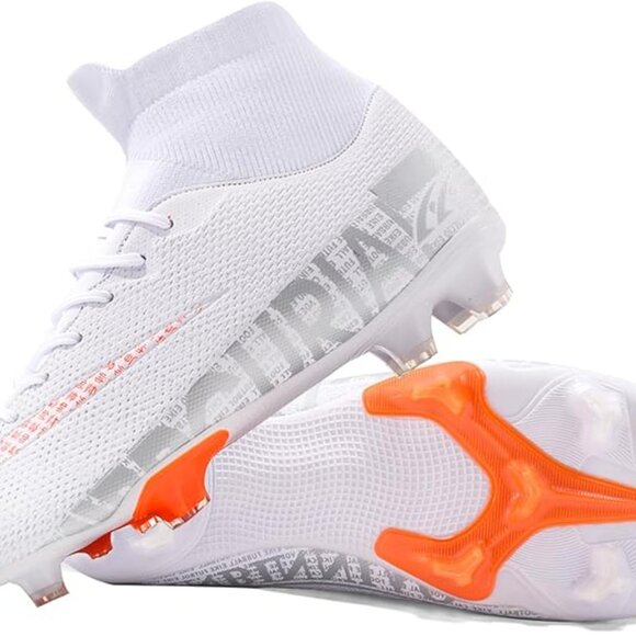 Zapatos De Fútbol Ultraligeros Para Hombre Botines De Fútbol Tenis Deportivas - Picture 3 of 4